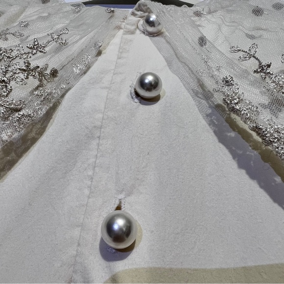 E CANDIES made in Korea Gorgeous flare dress glitter lace  pearl : Box 0011: - Picture 12 of 13